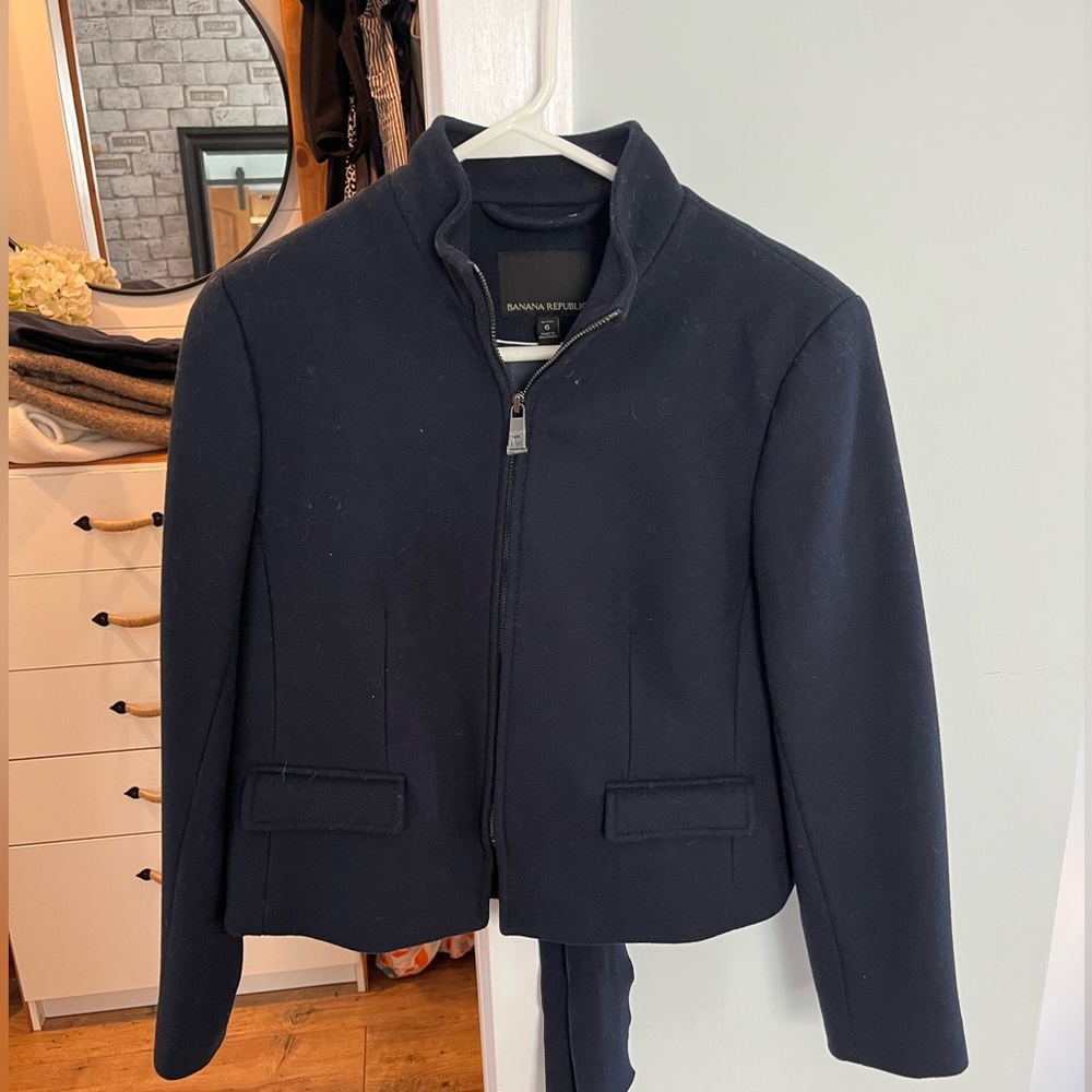 Banana Republic short Pea Coat.